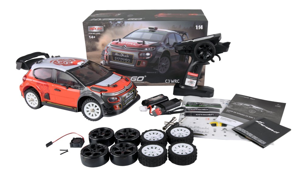Hyper Go Citroen C3 WRC Rallye/Drift 4WD 1/14 RTR