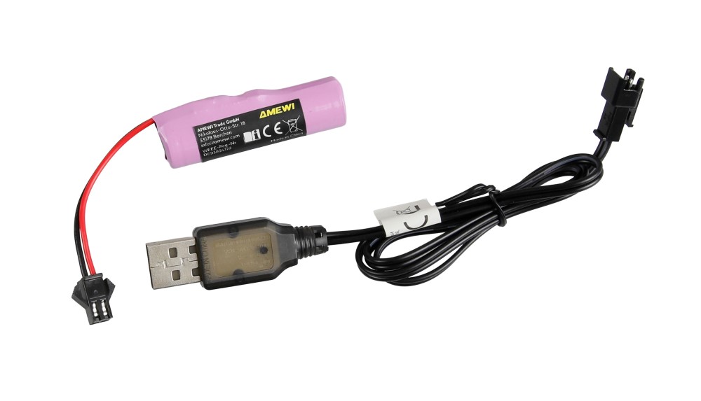 Li-Ion batéria a USB nabíjačka