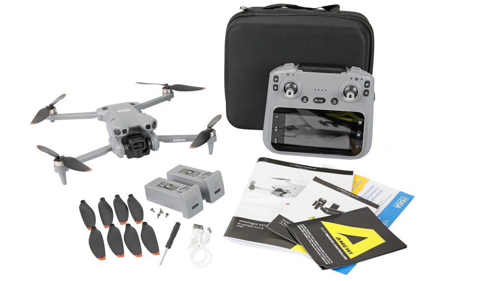 AMXFlight X5CPro Brushless Drone with Camera and LCD Remote Control