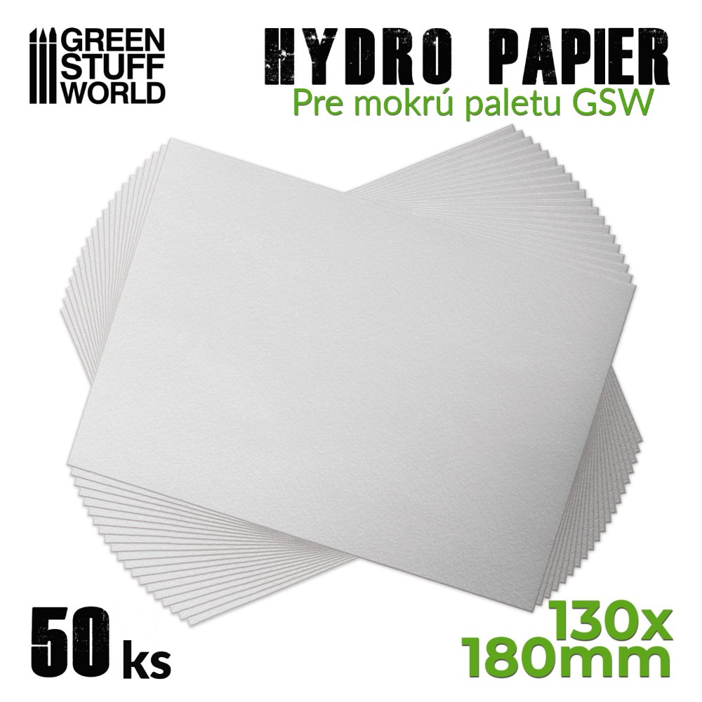 Green Stuff World Hydro Paper 50 kusov