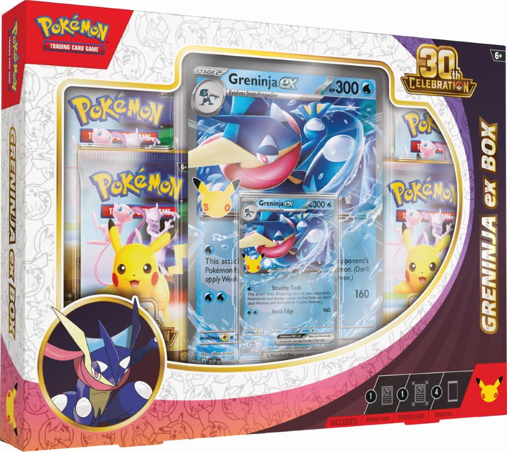 Pokémon Greninja ex 30th Celebration Box