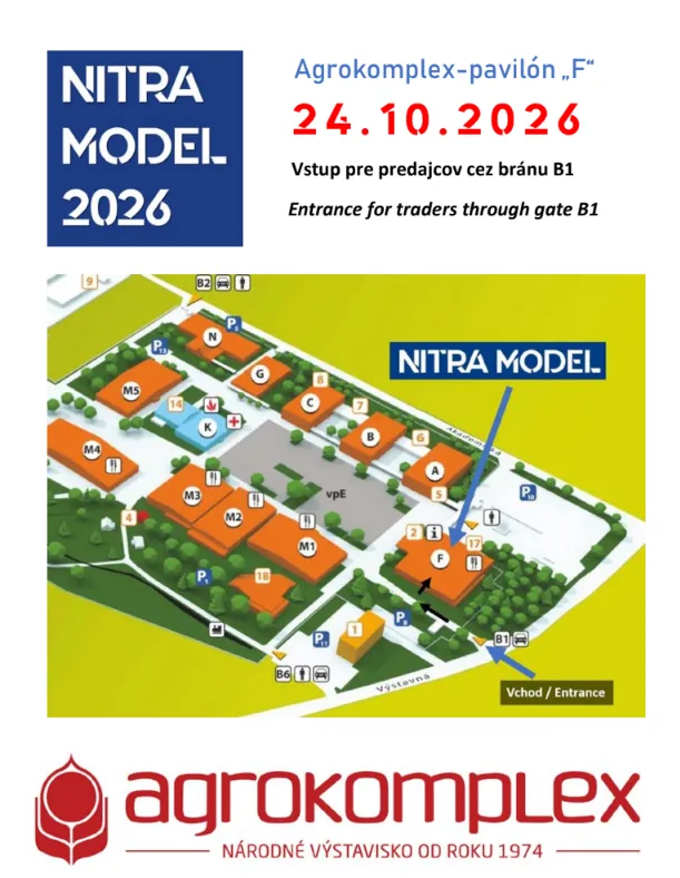 NitraModel 2026 – pozvánka na modelárske podujatie